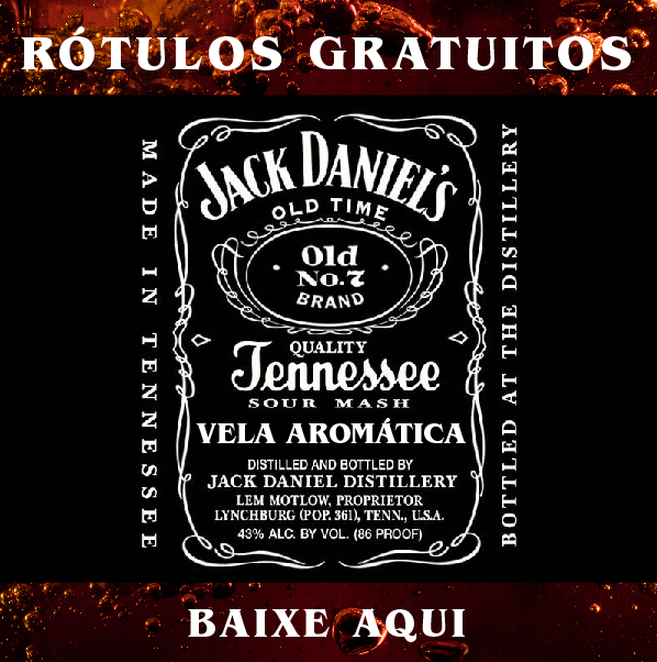 Rótulos - Jack Daniels